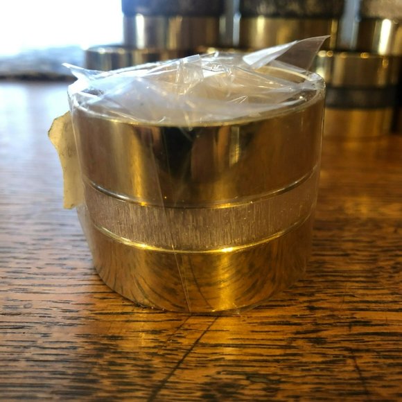 Napkin Holder Rings Gold Silver Hong Kong Set of 8 Vtg Original Retail 2.99 ea - Picture 3 of 5